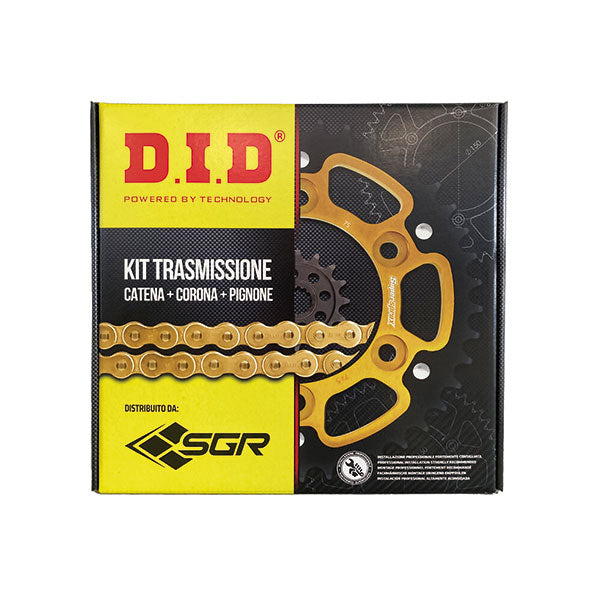 DID - KIT TRASMISSIONE S-AC 16-40-118 DID520VX3 (G&B) R PER KTM 690 SMR SUPERMOTO