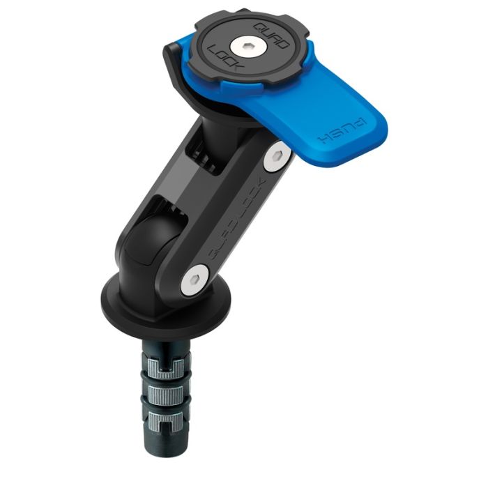 Supporto quad lock moto telefono smartphone attacco forcella diametro 12,7 24mm