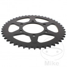 JTR - CORONA 46 DENTI PASSO 520 NERA DIAM.INT. 080 - CERCHIO FORI 104 (NERA)