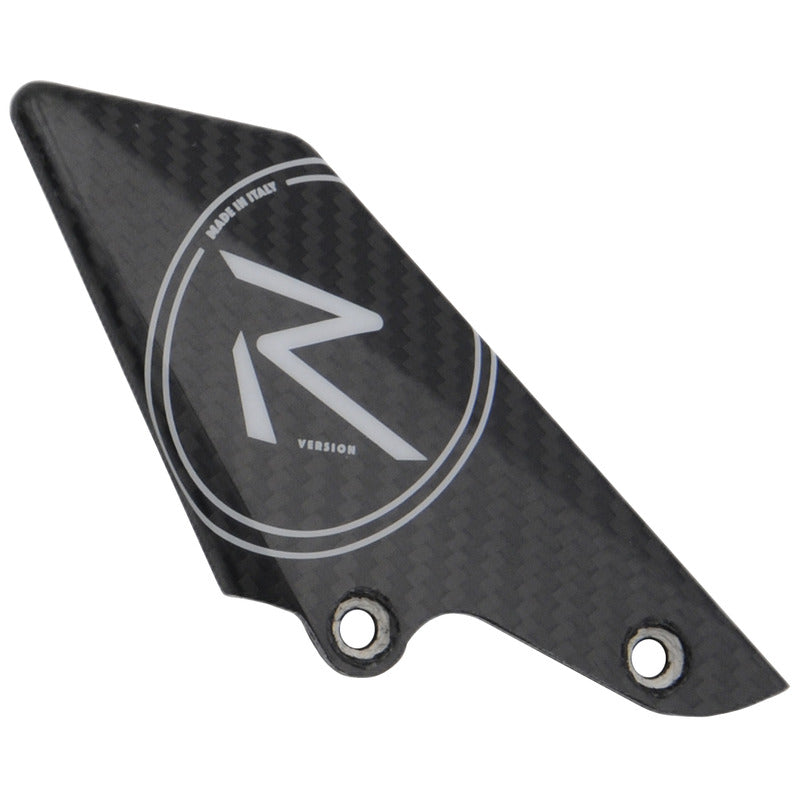 Paratacco Carbonio Lato Freno , Logo Bianco