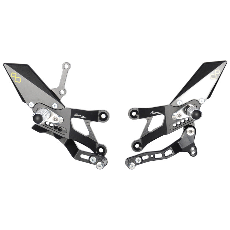Yamaha R3 2024 Pedane Regolabili Con Poggiapiedi Snodati
