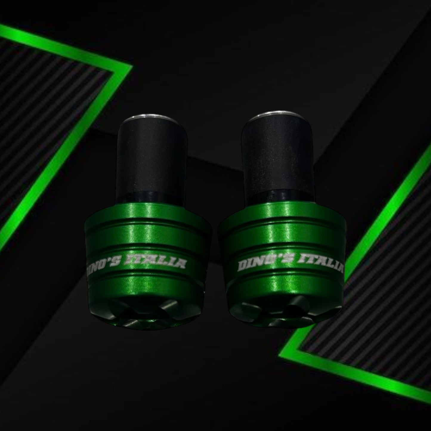 Contrappesi manubrio Multimarca inserto ad espansione (VERDE) DINO'S ITALIA