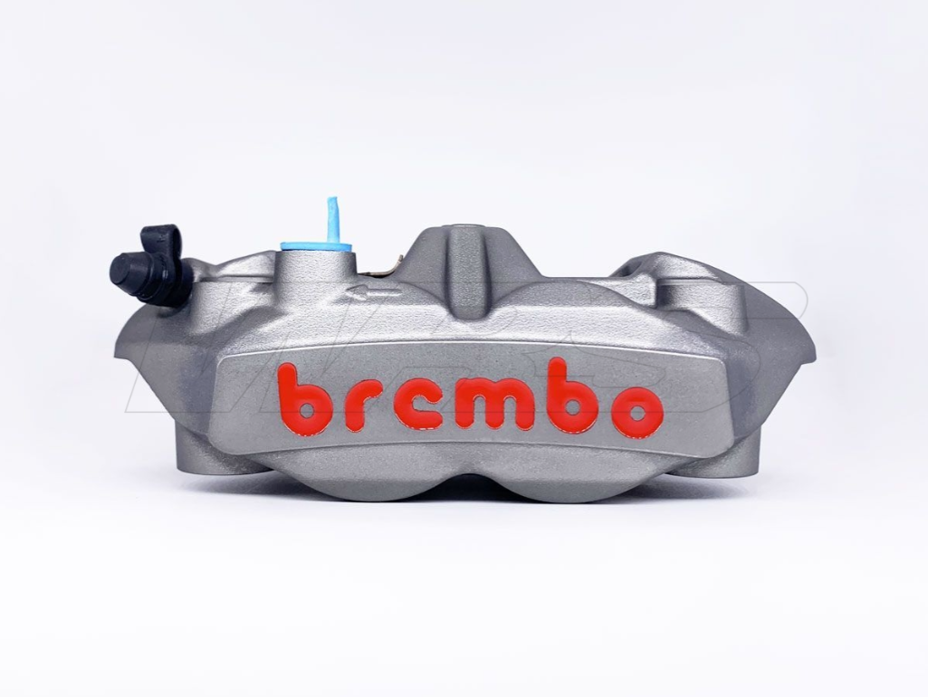 KIT PINZE FRENO M4 MONOBLOCCO BREMBO RACING 108MM + SET PASTIGLIE