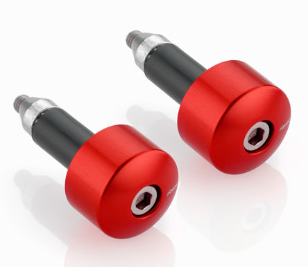 BAR END DUCATI RIZOMA (SINGOLO) NERO/ROSSO