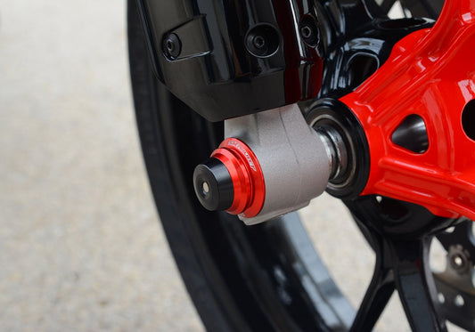Kit tamponi ruota anteriore Ducati (Rosso) SM Project
