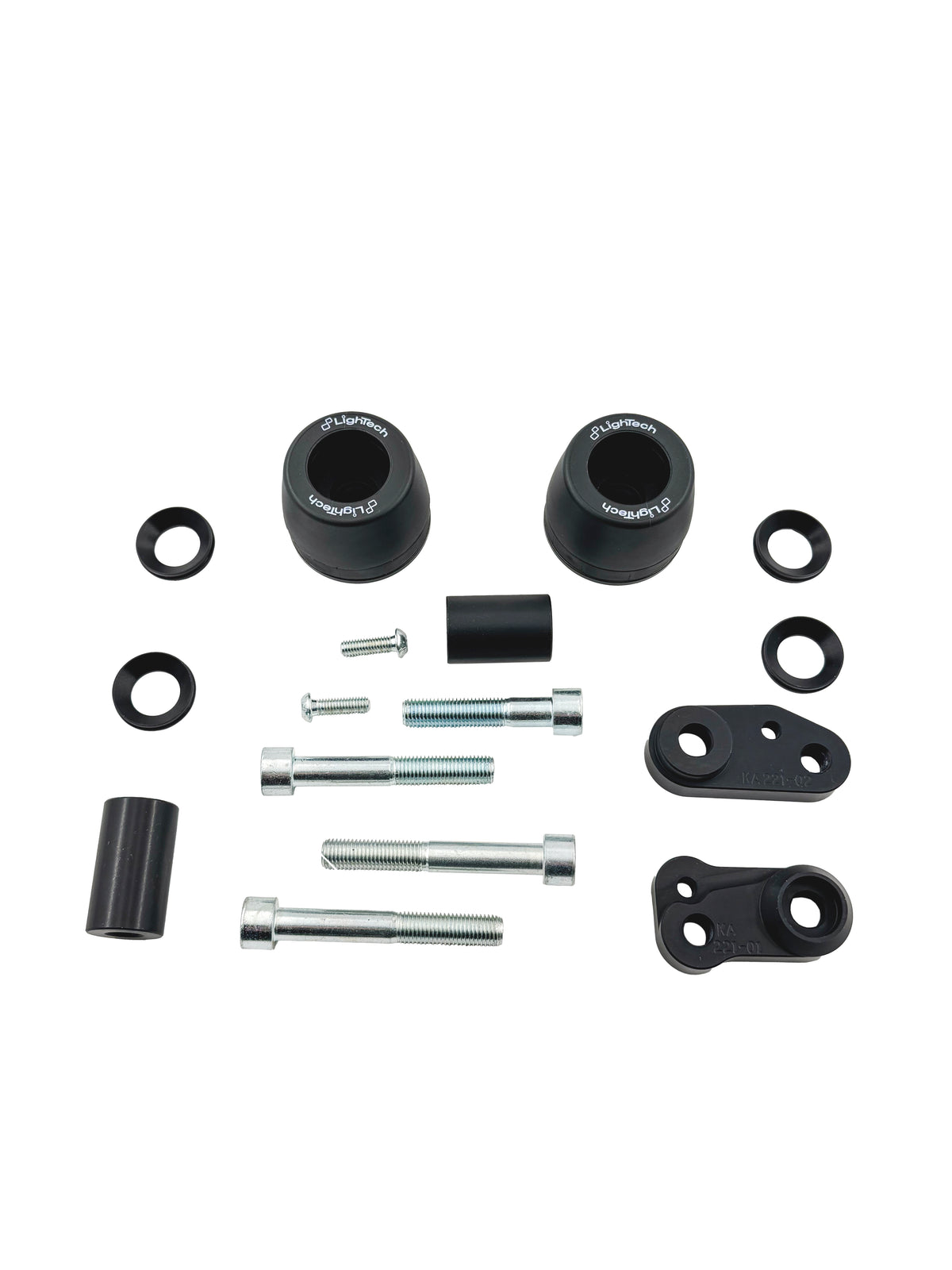 Kawasaki ZX6 R 2024 Kit Protezioni Telaio Ammortizzate