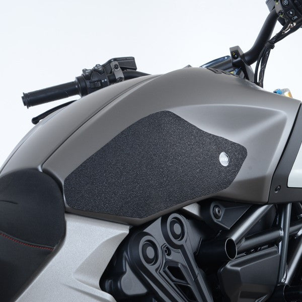 Kit 2pz.adesivi anti-scivolo serbatoio Ducati Diavel 1260(S) - trasparente