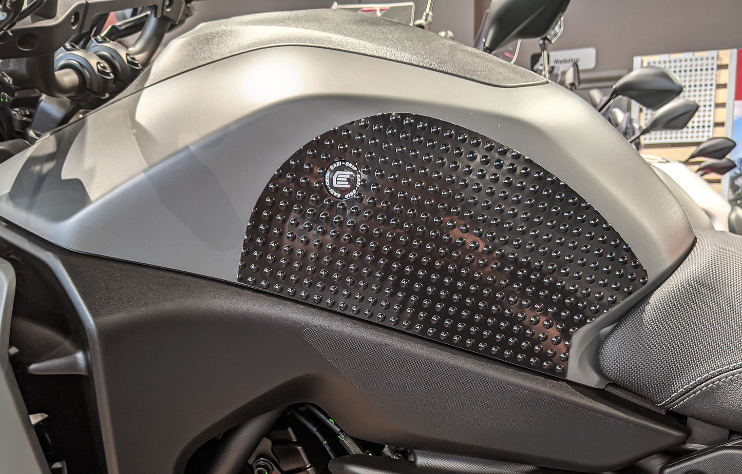 Adesivi serbatoio per Yamaha Tracer 700 2020 colore Nero, tipo Eazi-Grip PRO