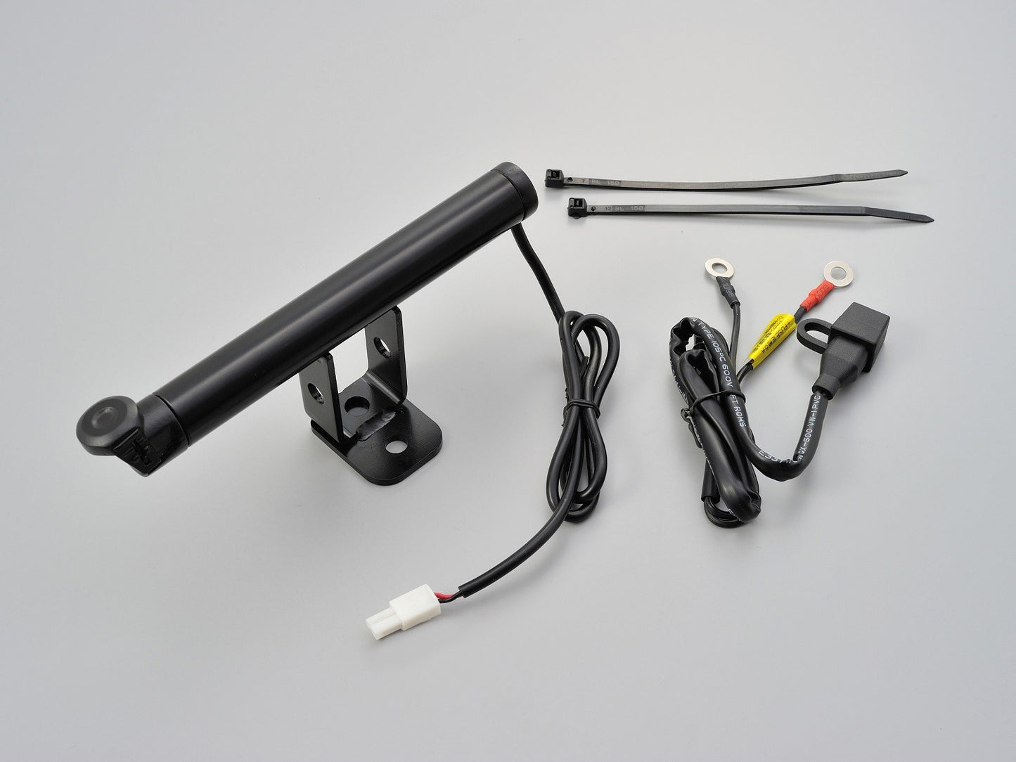 Barra multifunzione + presa USB - su vite, diam.155 mm