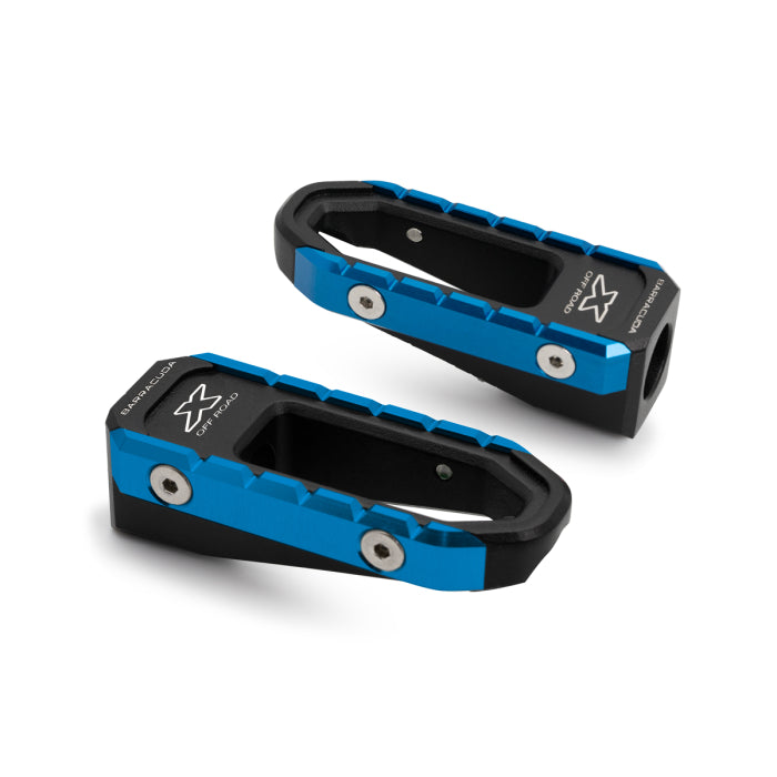 KIT PEDANE X-OFFROAD BLU (coppia) - Senza Categoria