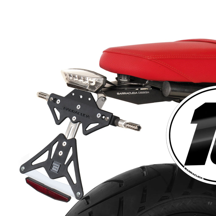 PORTATARGA “STREET” - barracuda Motorbike BMW R nineT R nineT Urban GS 17-20