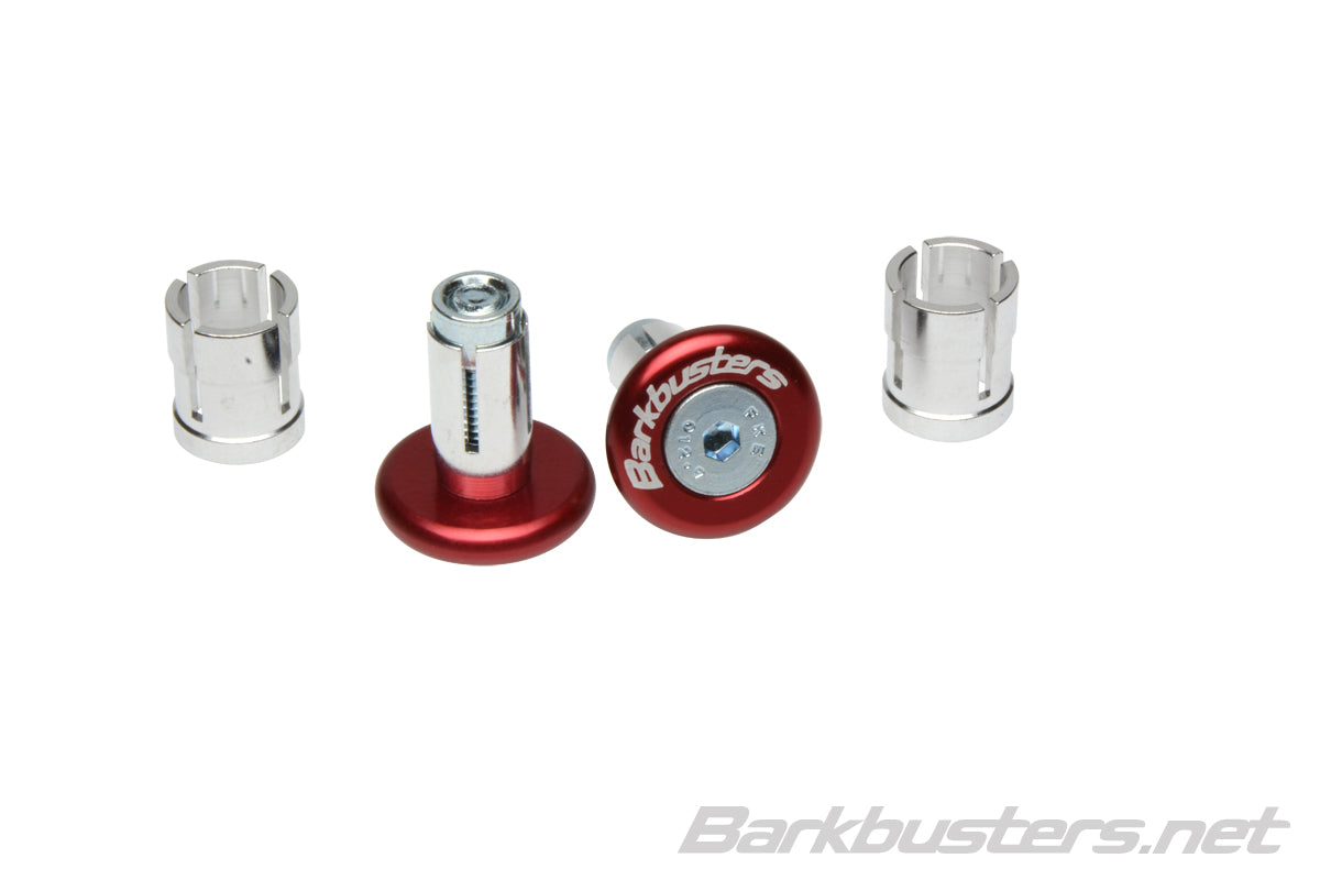 accessori Barkbusters - Contrappesi manubrio (anodizzati) - ROSSO