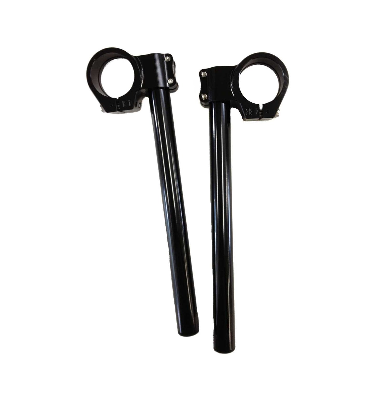 Semi manubri versione racing diametro 48 mm color nero (coppia)