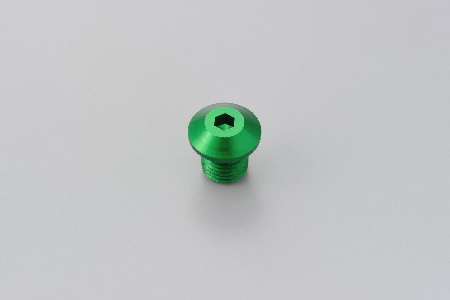 Tappo specchietto sinistro M10 x P1,25 anodizzato - VERDE