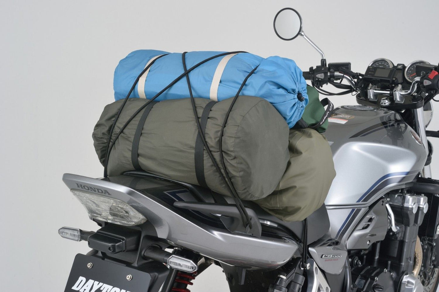 corda elastica per bagagli moto, 3500mm nero