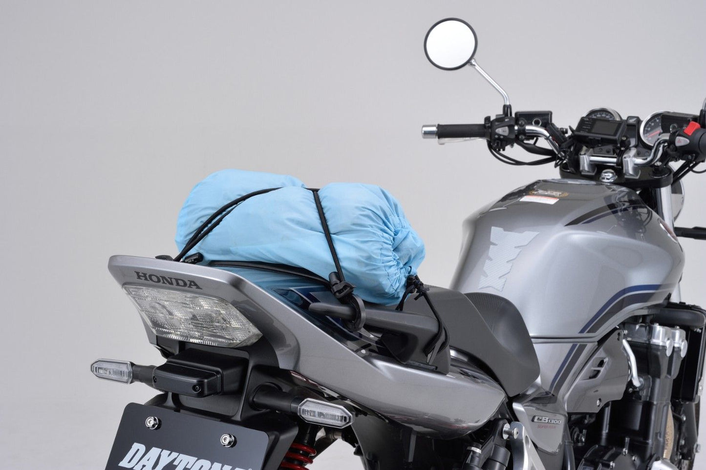 corda elastica per bagagli moto, 1500mm nero