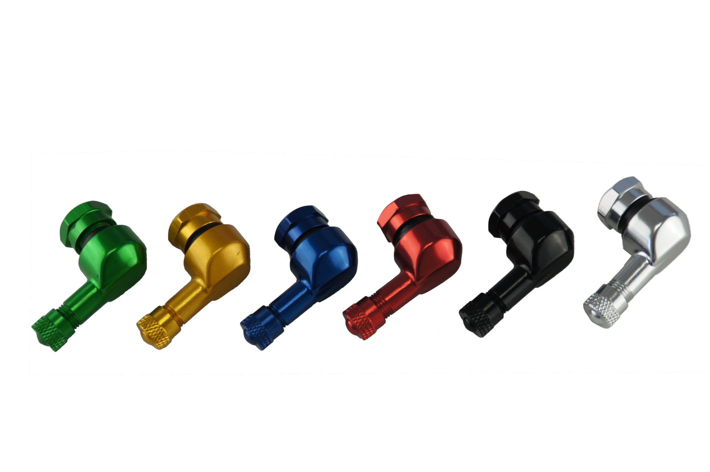 CP.VALVOLE RACING 97° ALLUM.6061 diam.10 moto Japan - ANODIZZATE colore Verde