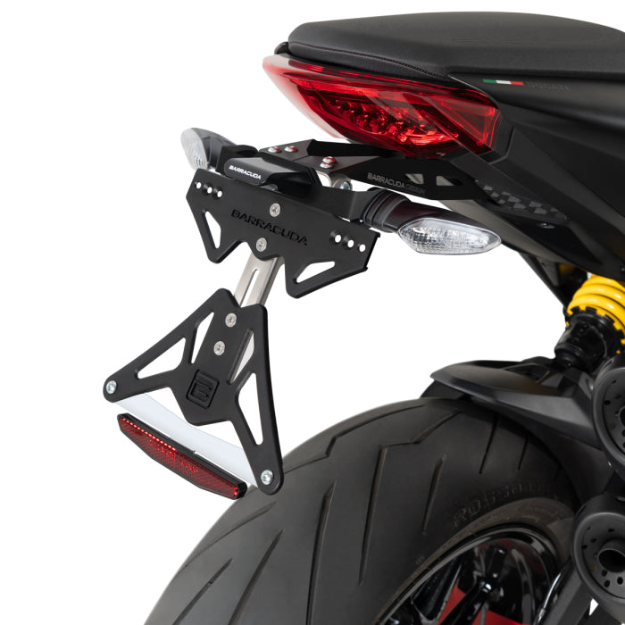 PORTATARGA SPECIFICO PER FRECCE ORIGINALI - barracuda Motorbike Ducati Monster Monster 937 2021 ‚Üí
