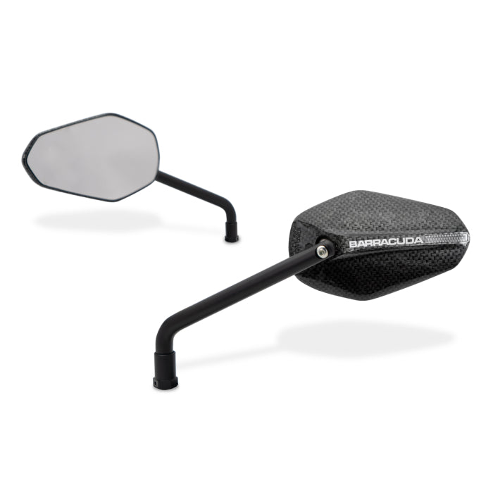 EGO CARBON - barracuda Universal Mirrors