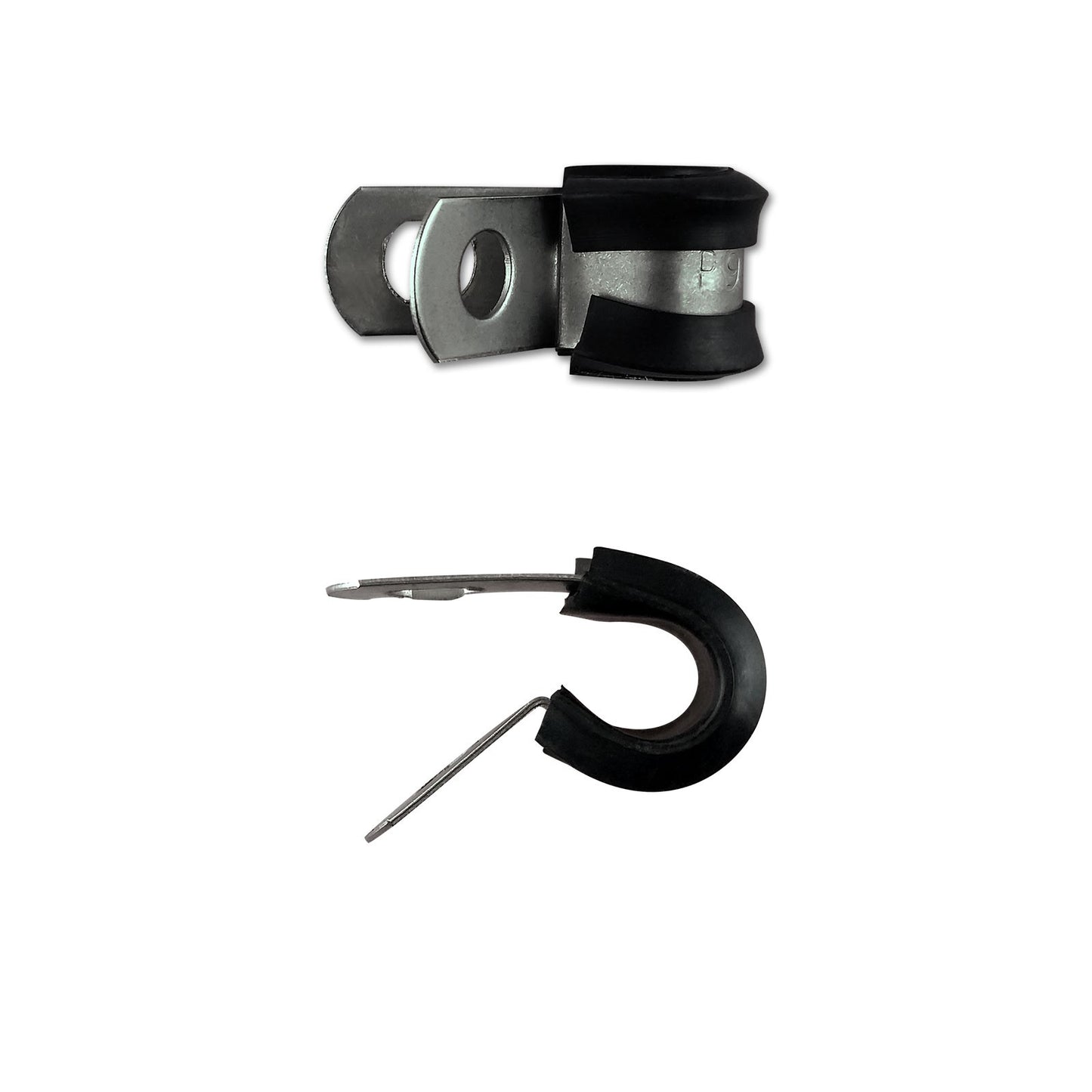 Fascetta stringitubo con gomma diam.9mm