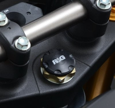 giogo tappo sup, Suzuki 1000/1050 V-Strom (XT) '14- / GSX-S 1000/FA/GT '22- /GSX-S 950 / Katana '19- / Yamaha YZF-R1 '15- / YZF-R1M '15- / YZF-R6 '17- / MT-10 / Honda CRF1000L Africa Twin / Africa Twin Adv Sports / CBR1000R '18- / Kawasaki KLR650 '22-