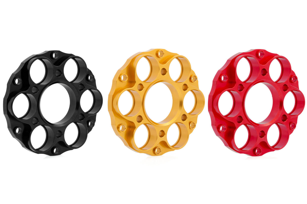 FLANGIA PARASTRAPPI DUCATI CNC RACING ROSSO
