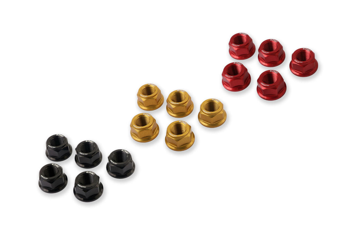 KIT DADI 5PZ M10x1,00 CNC RACING NERO