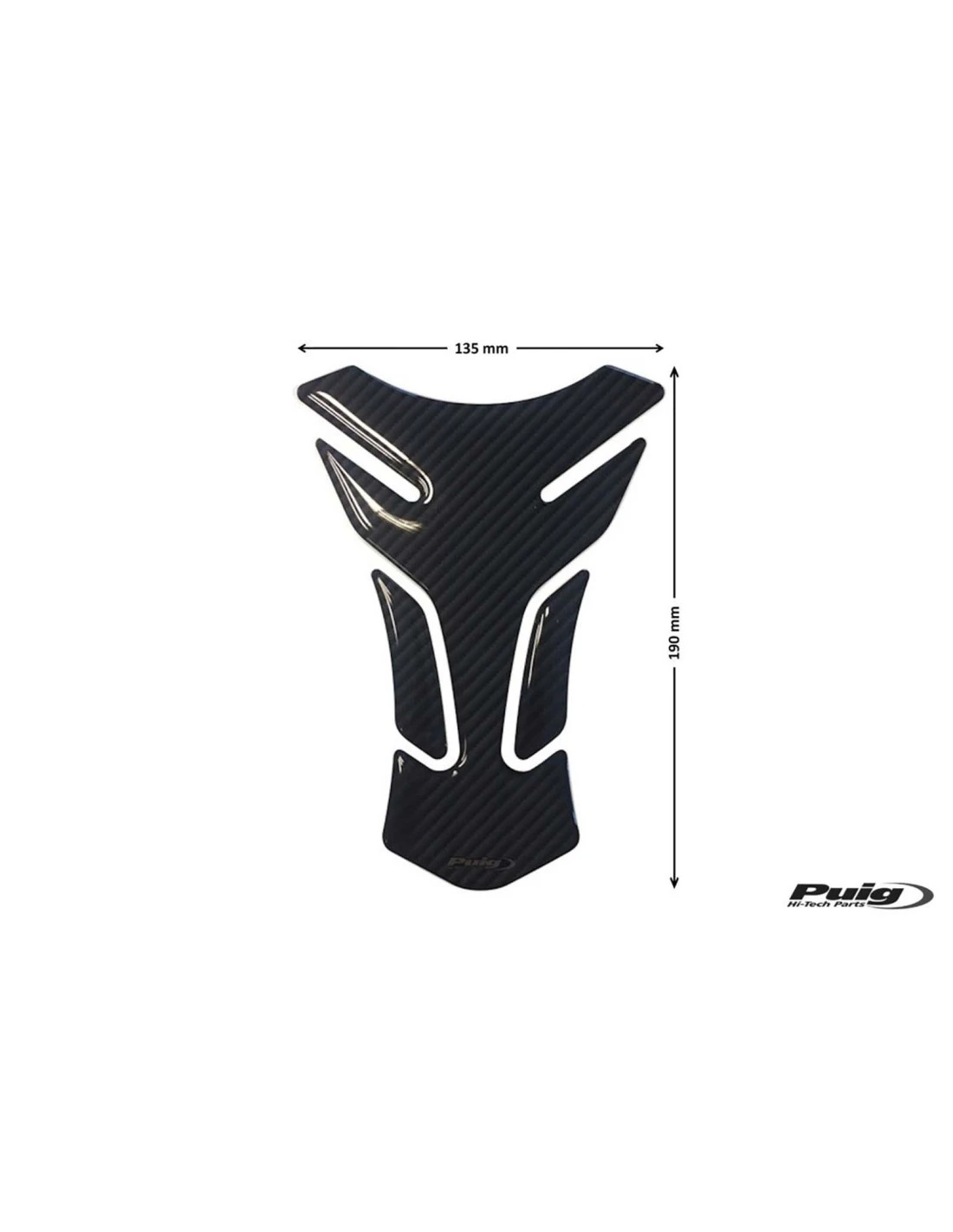 PUIG ADESIVI PROTEZIONE SERBATOIO MODELLO DREI CARBON LOOK