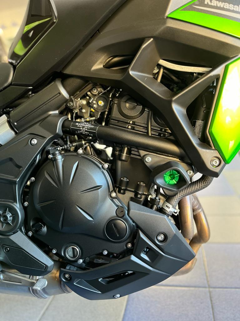 Tamponi paratelaio ammortizzati Kawasaki Versys 650 '21-'25 (ARGENTO)