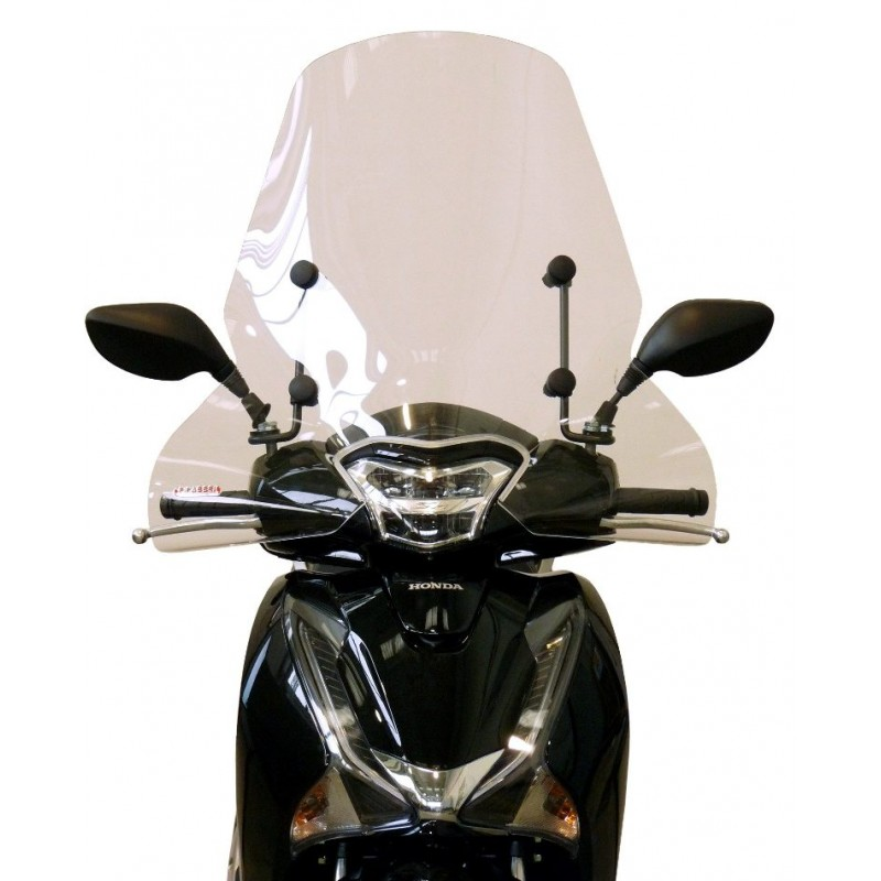 PARABREZZA FABBRI TRASPARENTE HONDA SH 125I-150I (2017-2019) ATT. FABBRI TOP ALTO + ATTACCHI