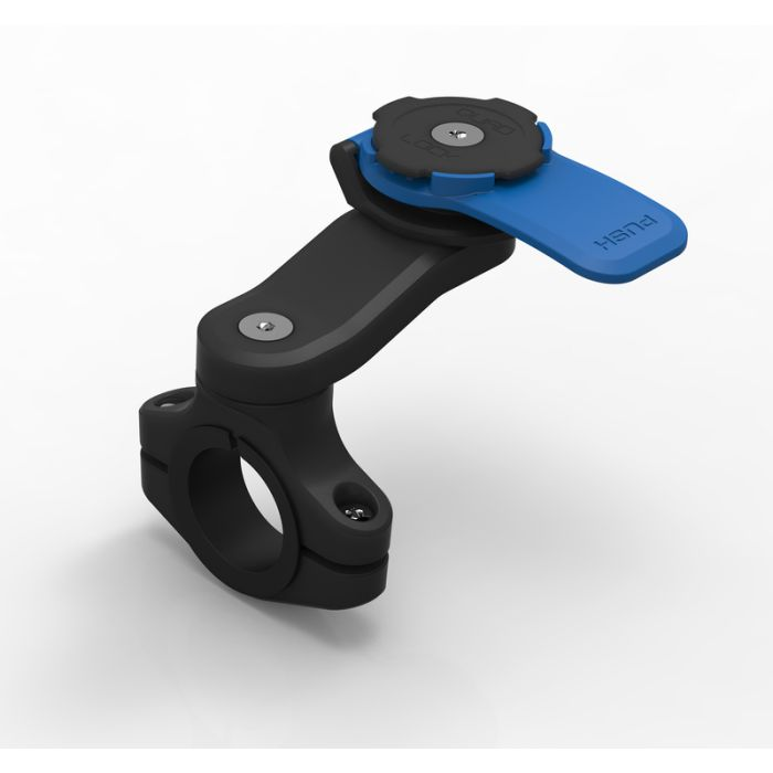 Supporto telefono quad lock manubrio moto con adattatori da d.22 a d.32 QLM-HBR