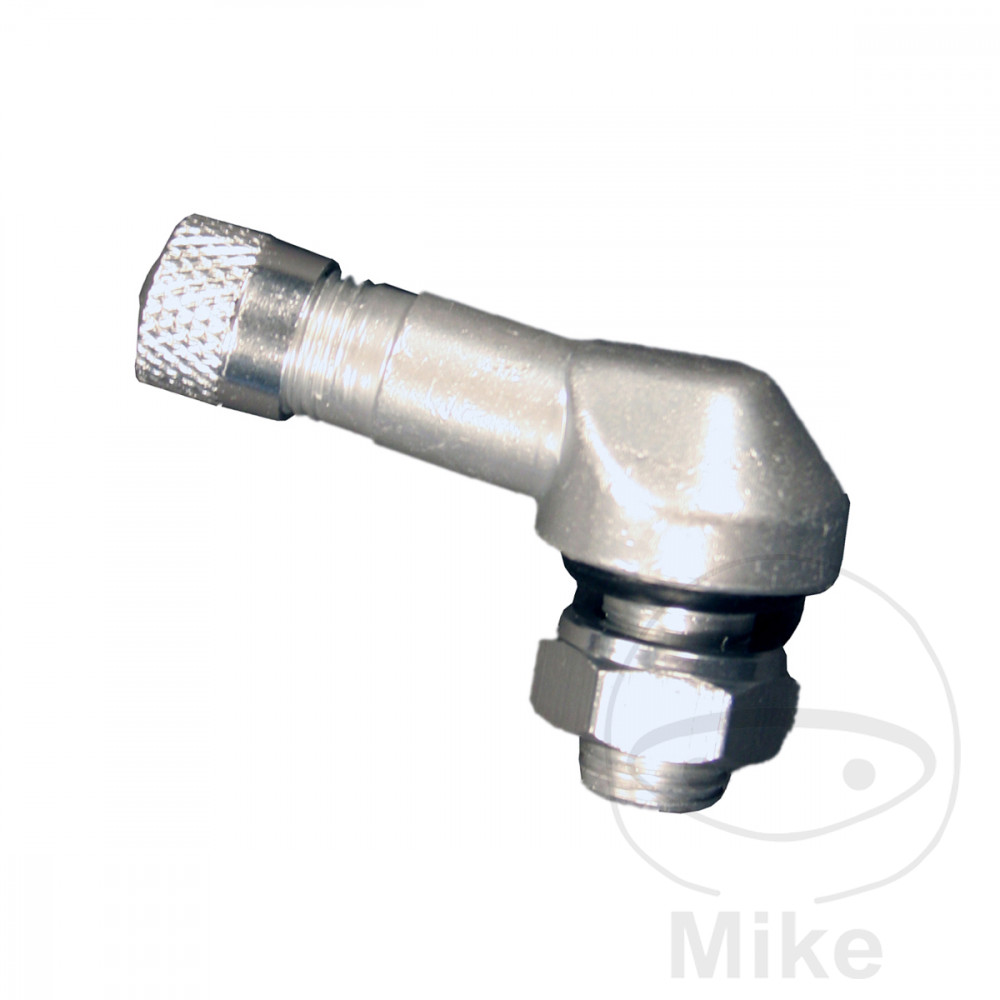 VALVOLA IN ALLUMINIO ANGOLATA JMP ARGENTO LUCIDO 8.3MM