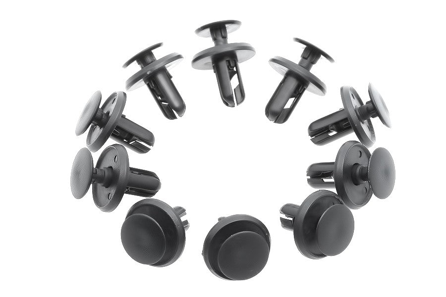 KIT 10PZ. RIVETTO A CLIP JAPAN STYLE PER CARENE 15x11x11x6 - TIPO 2