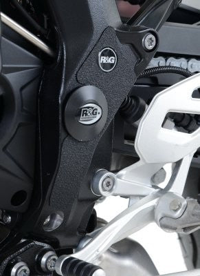 kit 2pz.adesivi anti-scivolo paratacco BMW S1000XR '15-'19 nero (solo telaio)