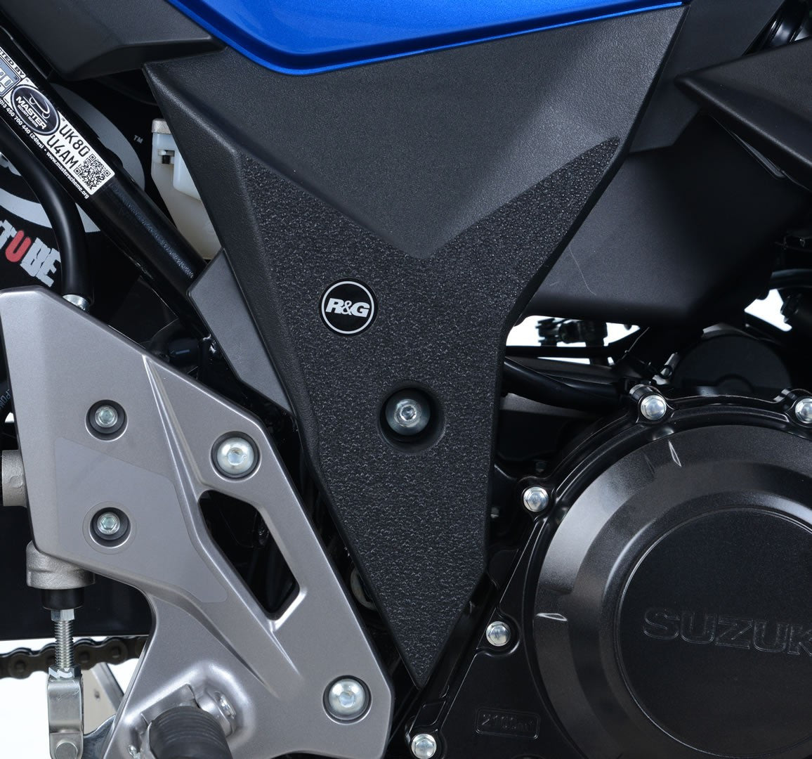 kit 2pz.adesivi anti-scivolo paratacco Suzuki GSX250R '17- nero