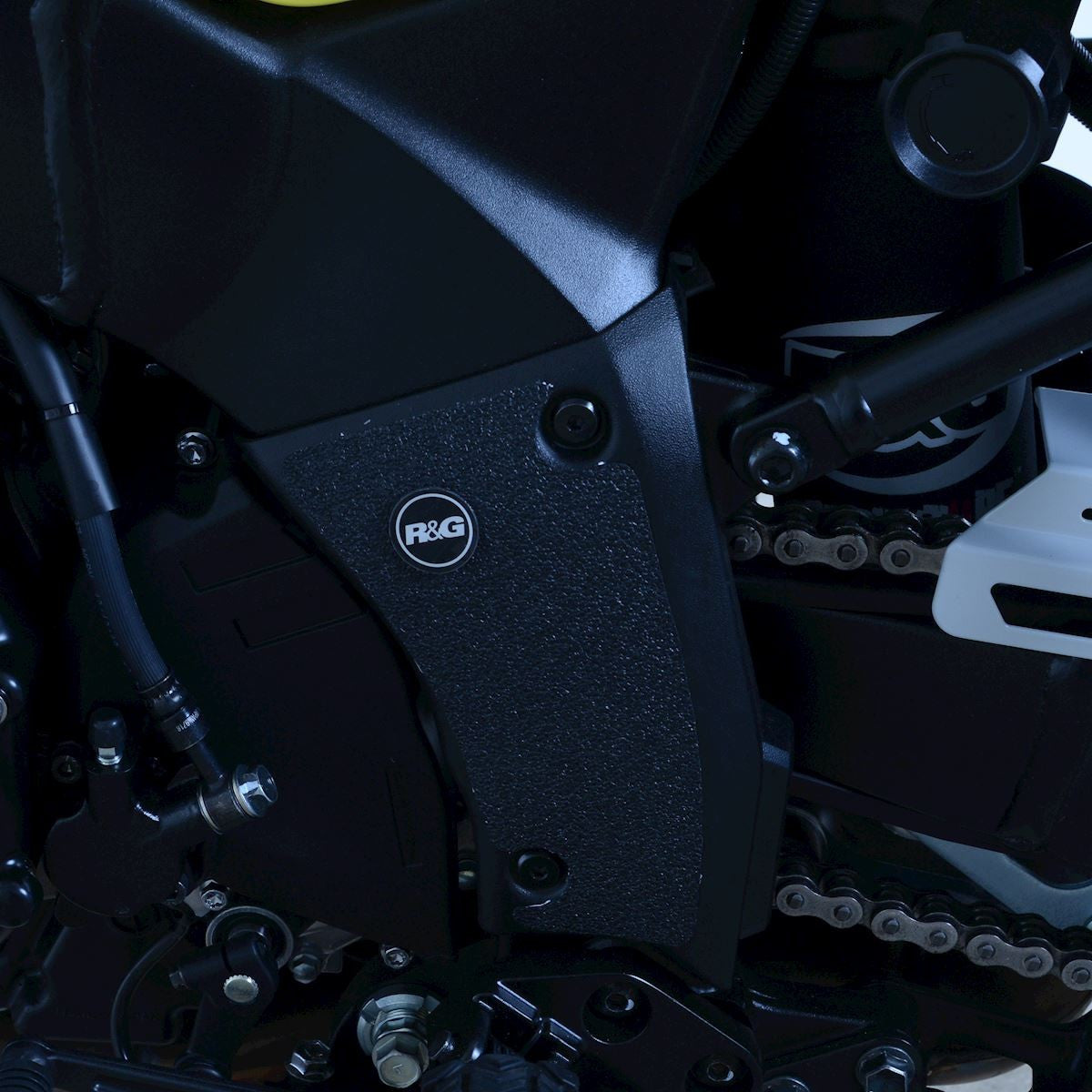kit 3pz.adesivi anti-scivolo paratacco Suzuki 1050 V-Strom (XT) '20- (3 a telaio inferiore)