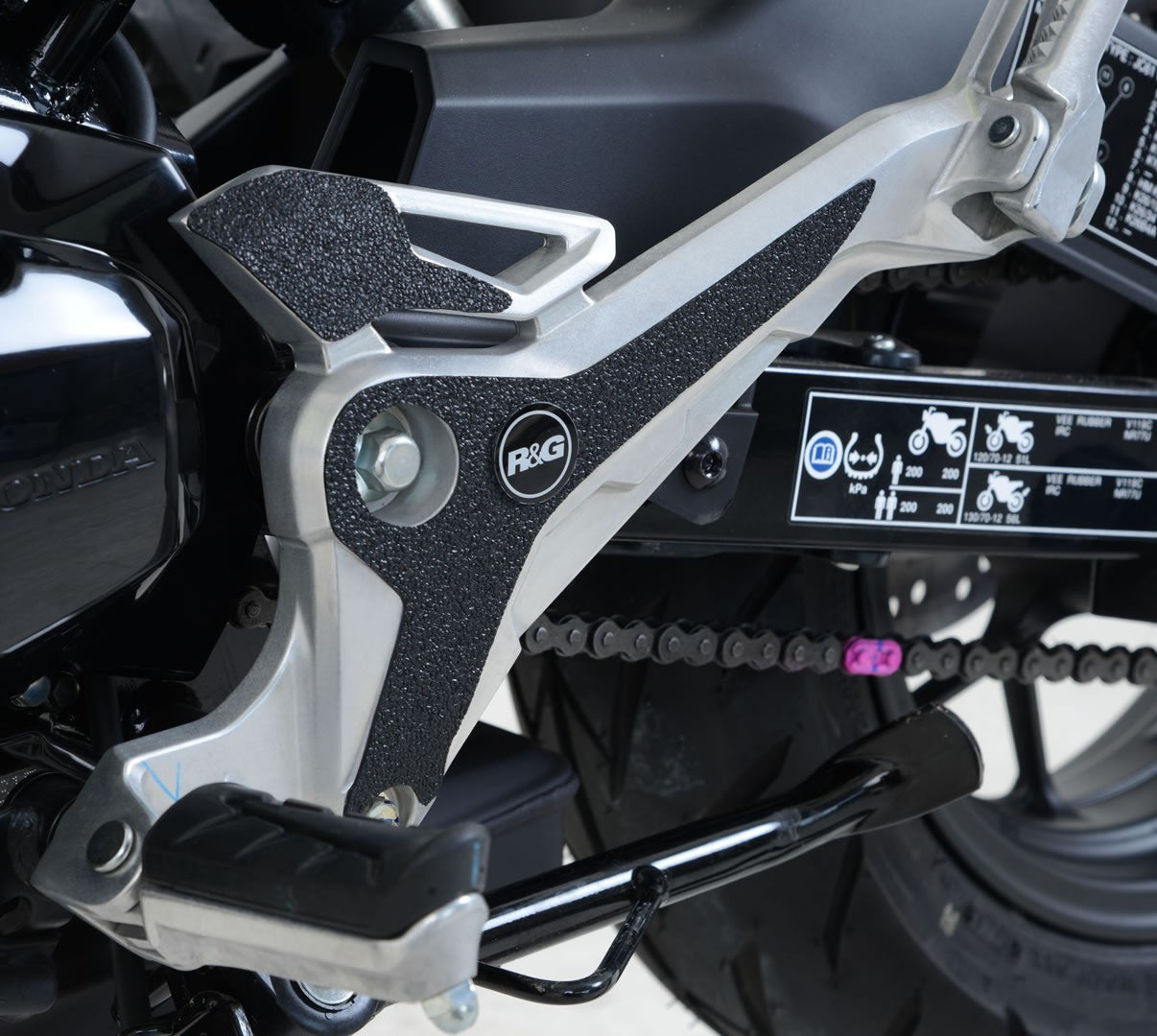 kit 4pz.adesivi anti-scivolo paratacco HONDA MSX 125 '16-'20