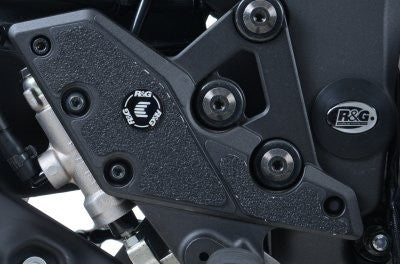 kit 4pz.adesivi anti-scivolo paratacco Kawasaki Versys 1000 '15- nero