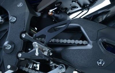 Kit 4pz.adesivi anti-scivolo paratacco YAMAHA YZF-R1/R1M '15- -nero