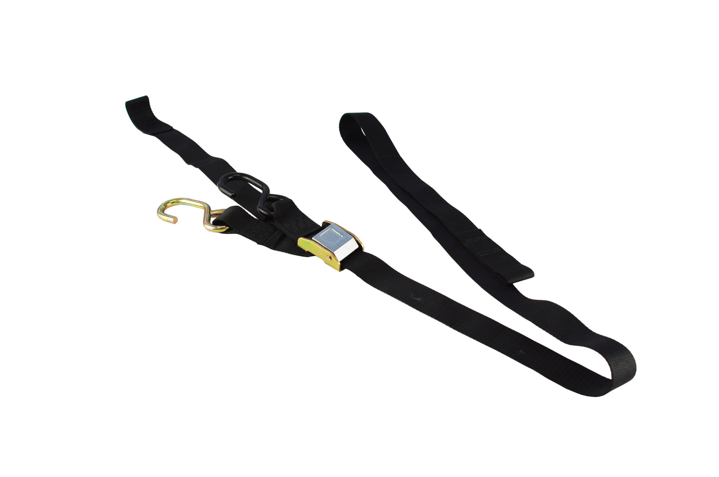 Kit cinghie ancoraggio a strappo extra nero 40mm