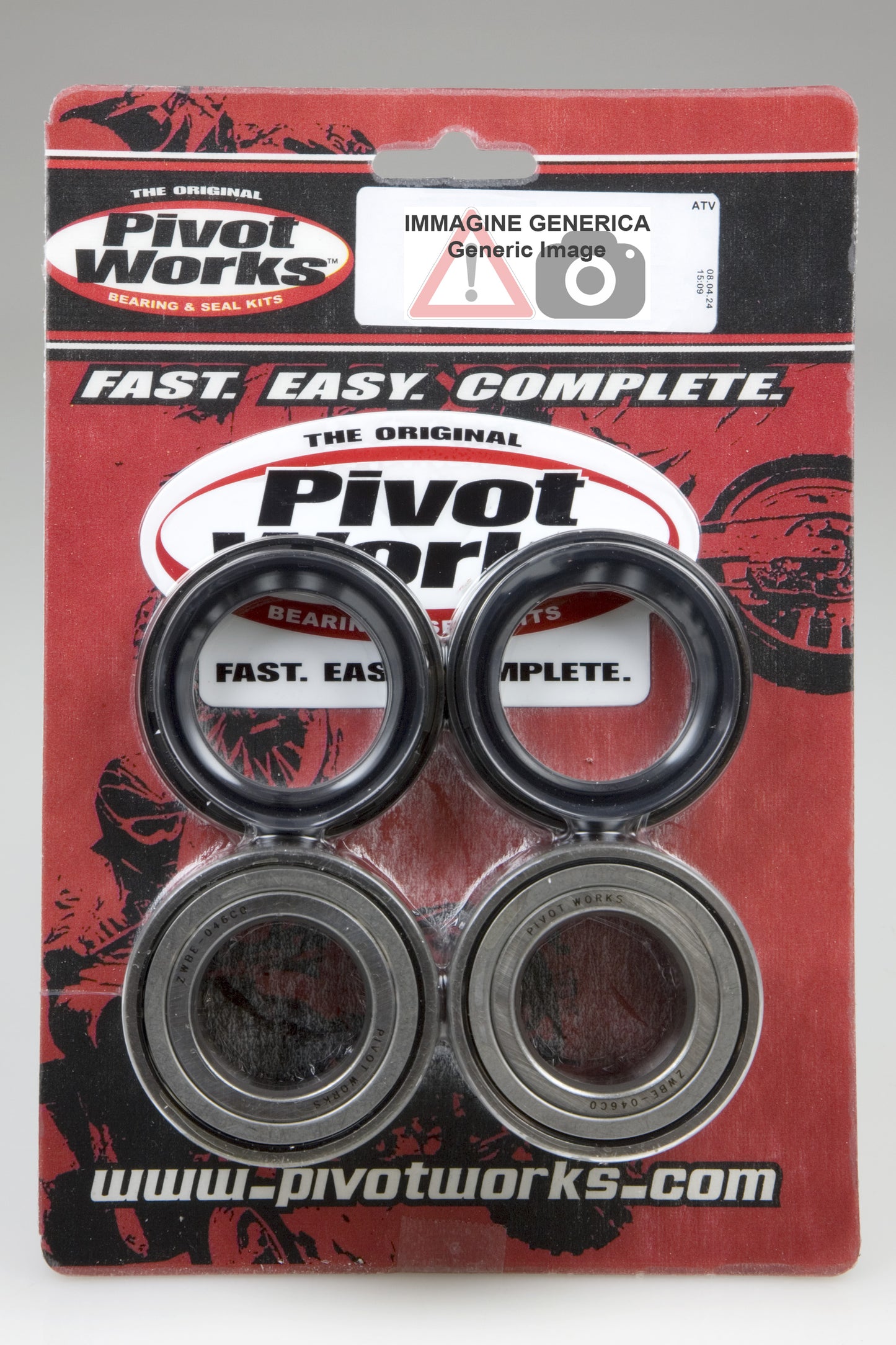 Kit cuscinetti e paraoli ruote posteriori stradali PWRWS-K20-000 Pivot Works
