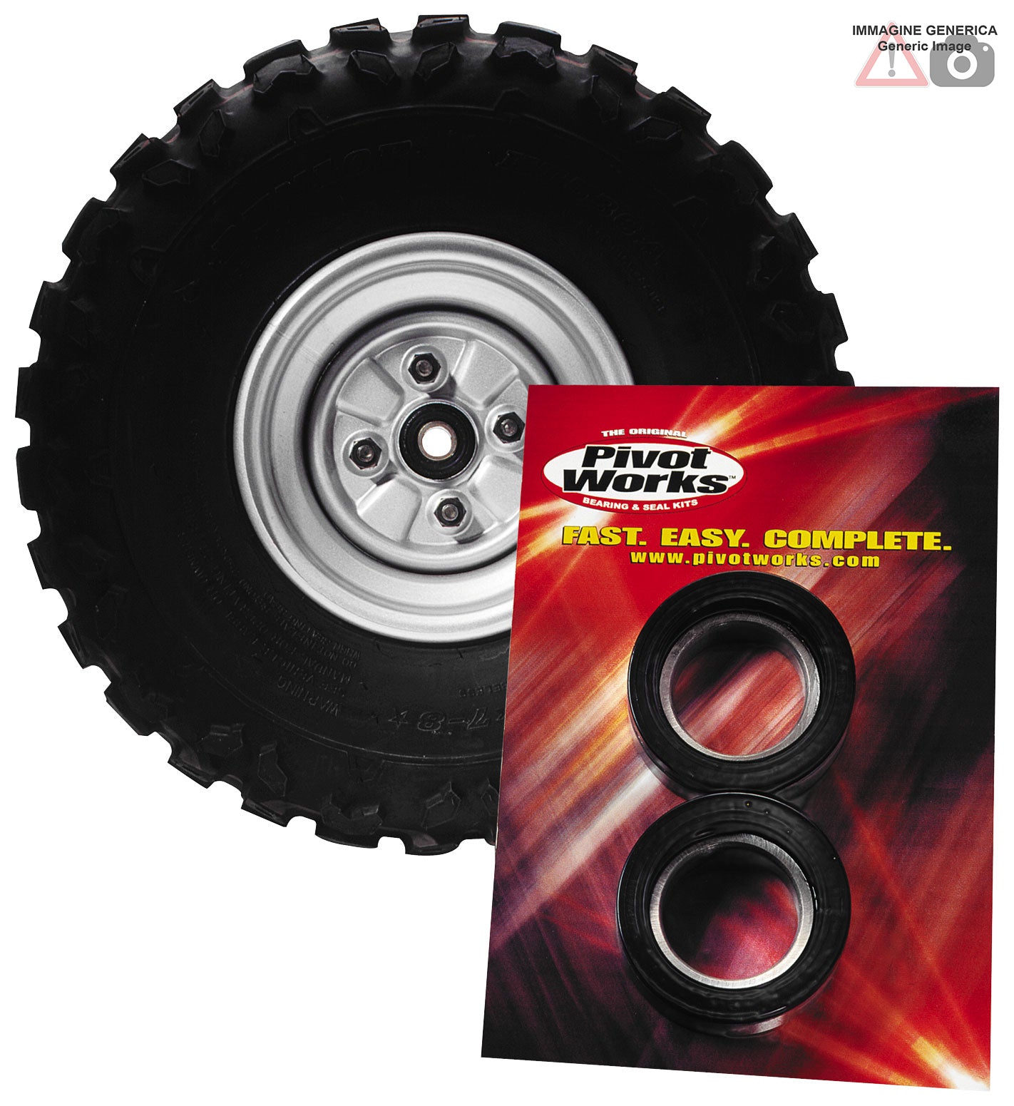 Kit cuscinetti ruote posteriori PWRWK-S28-000 Pivot Works