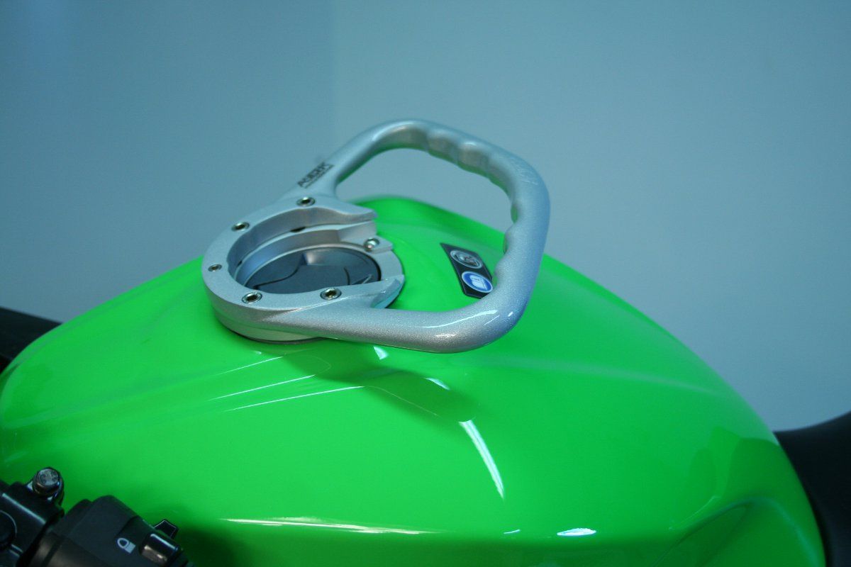 Maniglia passeggero Kawasaki a 5 viti, nero