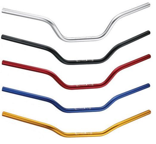 Manubrio AL6061 diam.22,2mm "MEDIO" anodizzato Argento