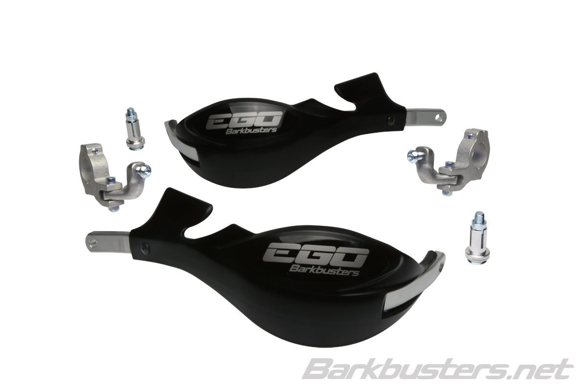 Paramani EGO Barkbusters - due punti di fissaggio (conico) - NERO
