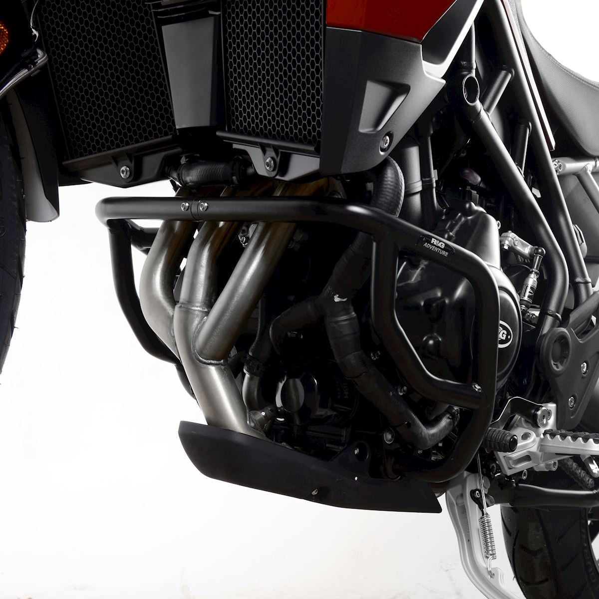 Paramotore Adventure Bars, (inferiore), nero, Triumph Tiger 900 '20- / Tiger 850 Sport '21-