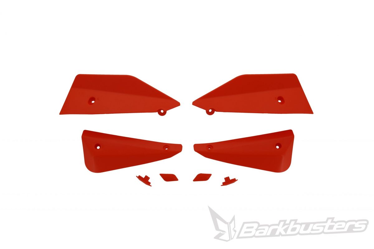 Parti di ricambio Barkbusters - SABRE deflettore & Set tappi - ORANGE