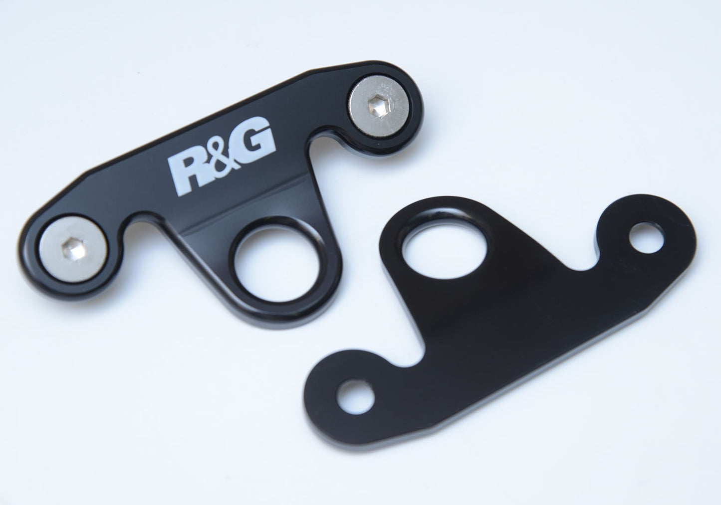 piastra per aggancio cinghie - coppia, BMW S1000RR '10-'18 - nero