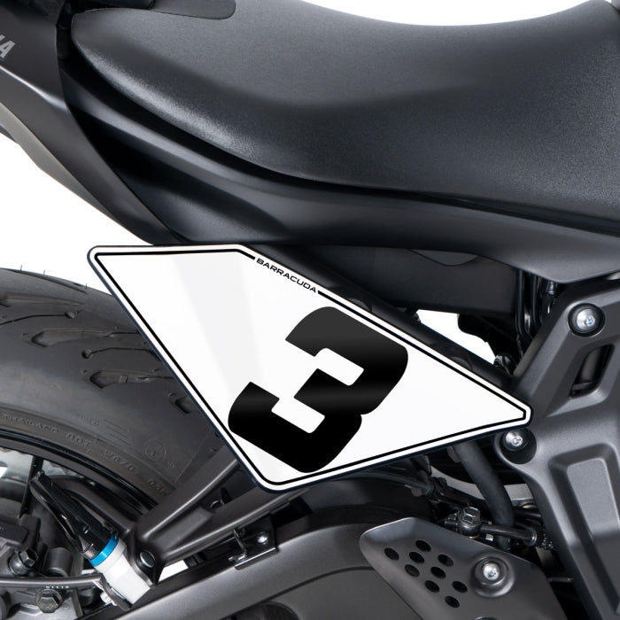 KIT TABELLA PORTANUMERO - barracuda Motorbike Yamaha MT-07 MT-07 2021 ‚Üí