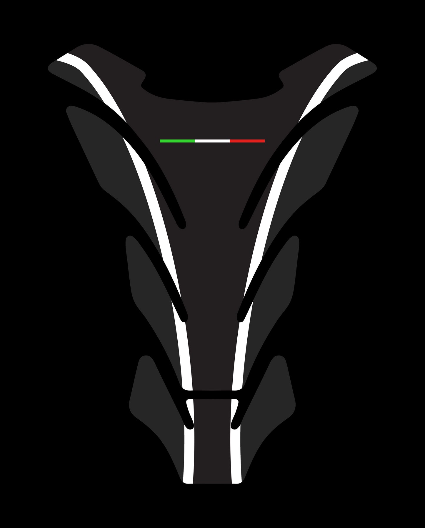 Protezione serbatoio resinata, tipo B - "LINE" Trasparente